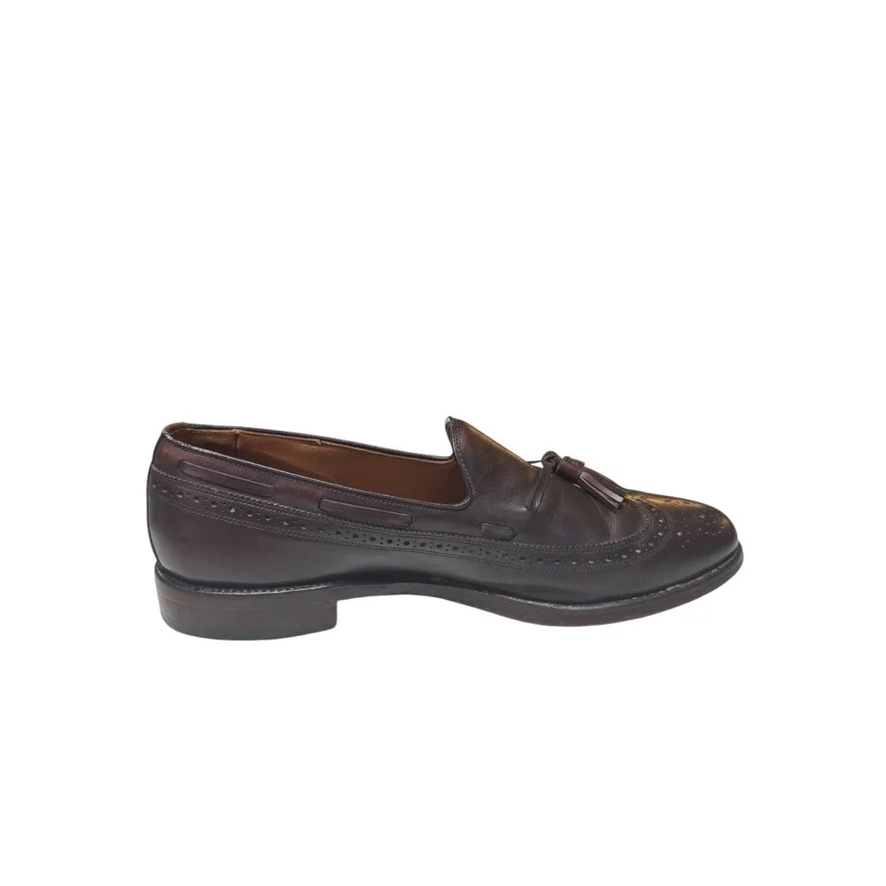 Allen Edmonds‎ Manchester Tassel Loafers Brown 10.5C Leather USA Dress
